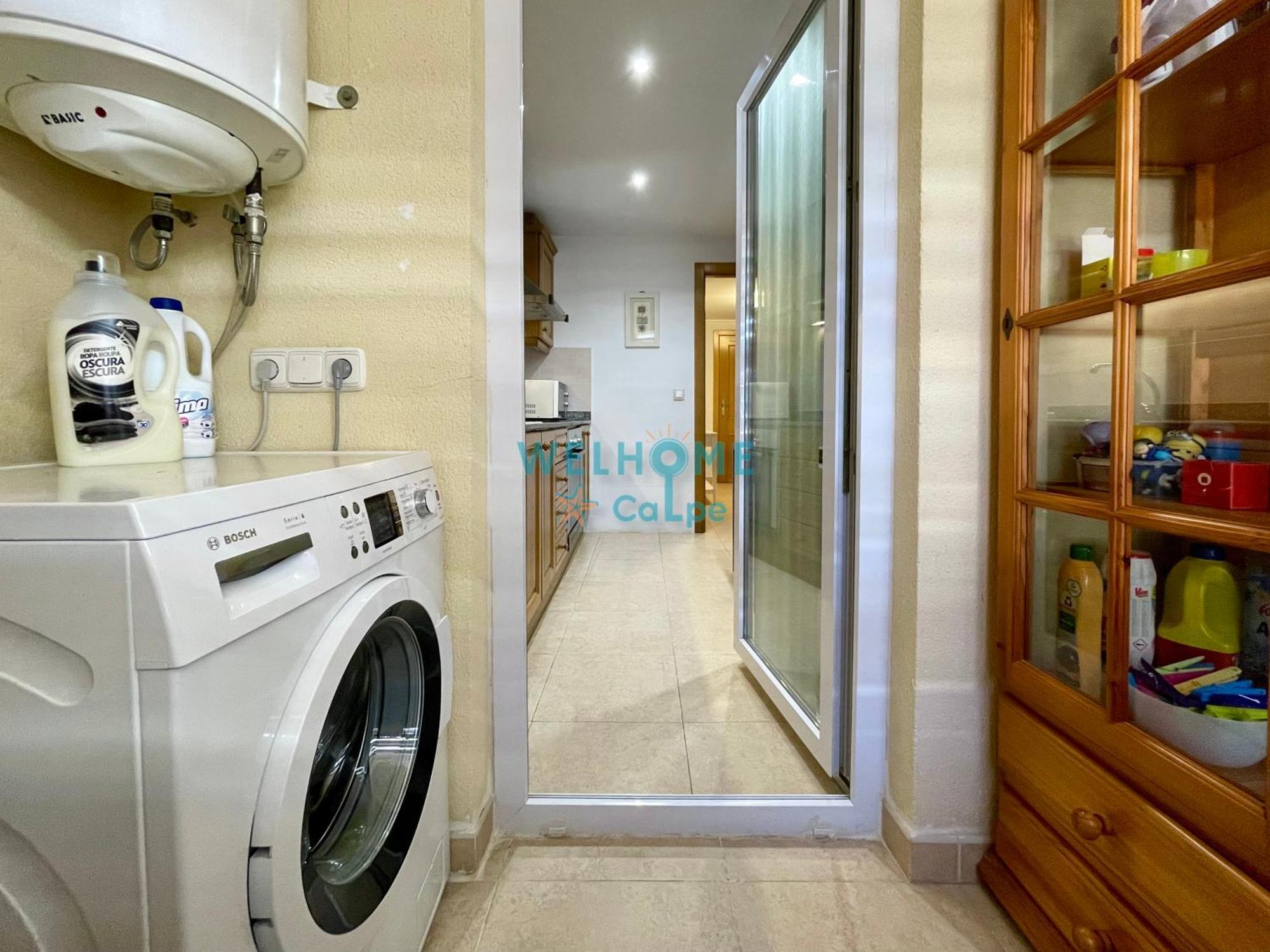 Manzana Bonito Y Comodo Apartamento Con Piscina Калпе Екстериор снимка
