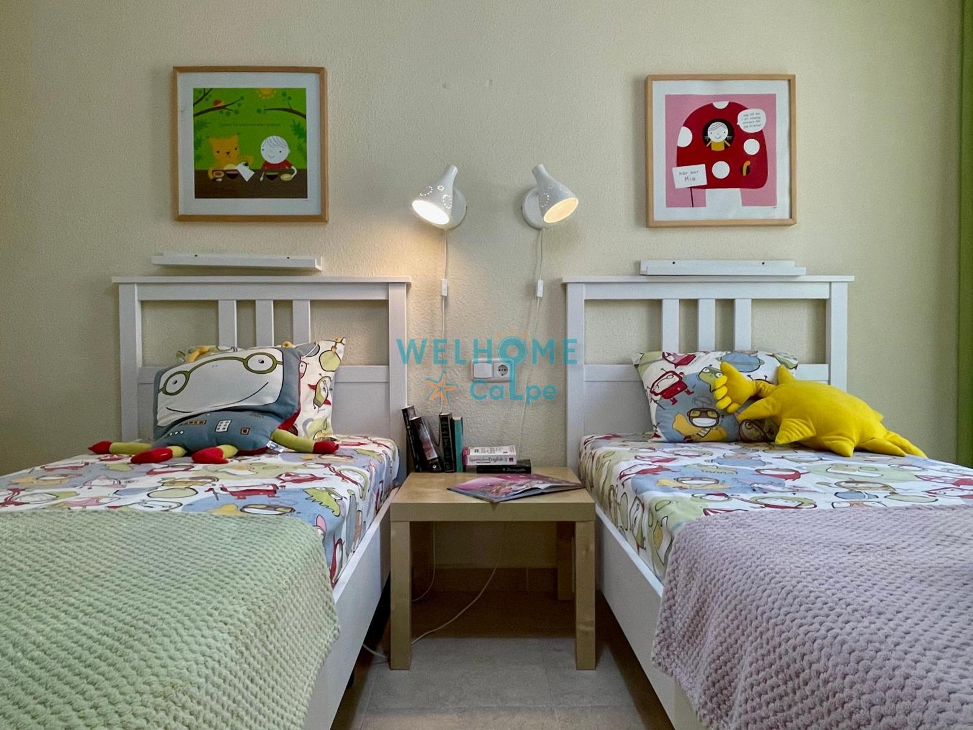 Manzana Bonito Y Comodo Apartamento Con Piscina Калпе Екстериор снимка