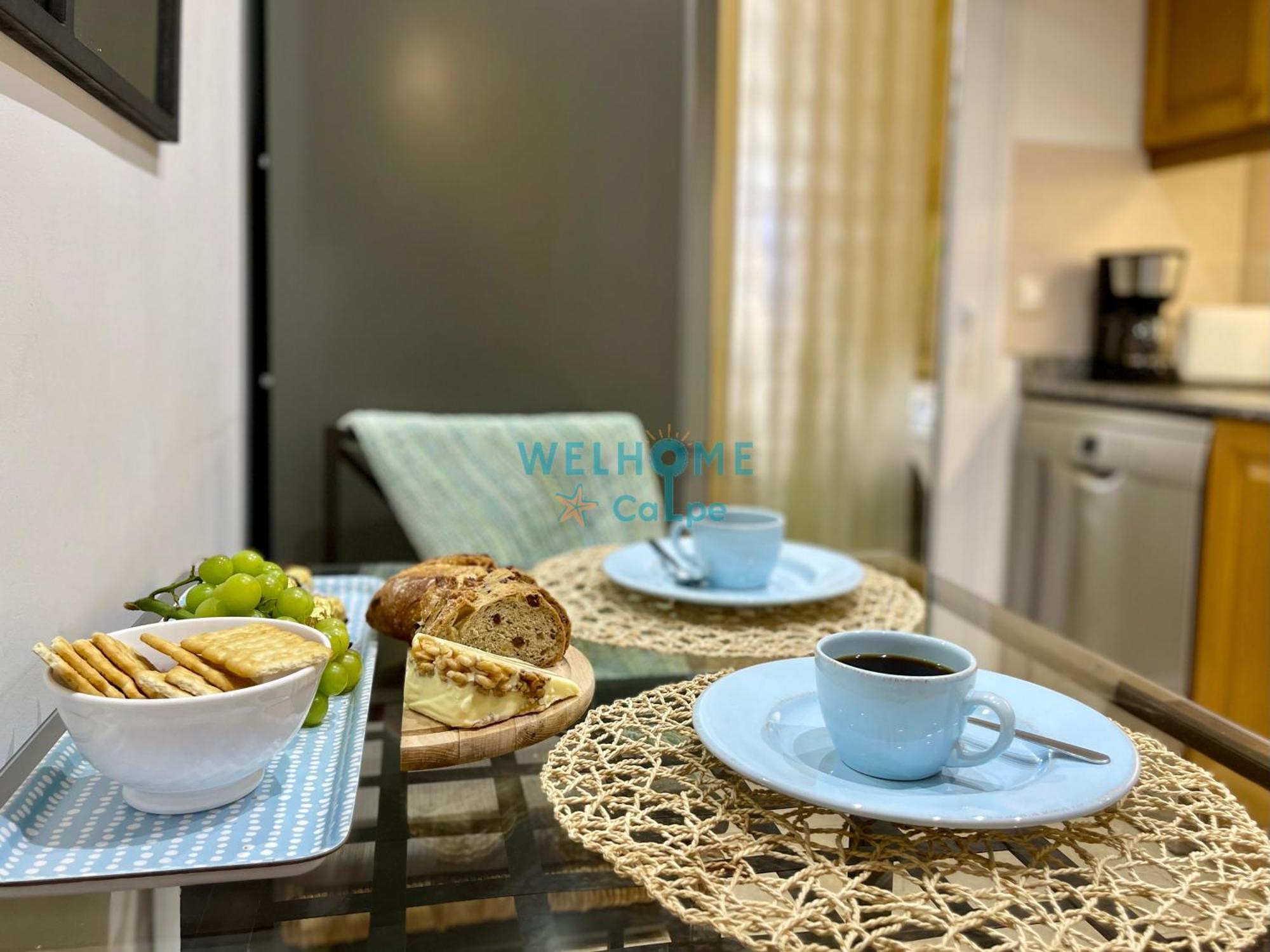 Manzana Bonito Y Comodo Apartamento Con Piscina Калпе Екстериор снимка