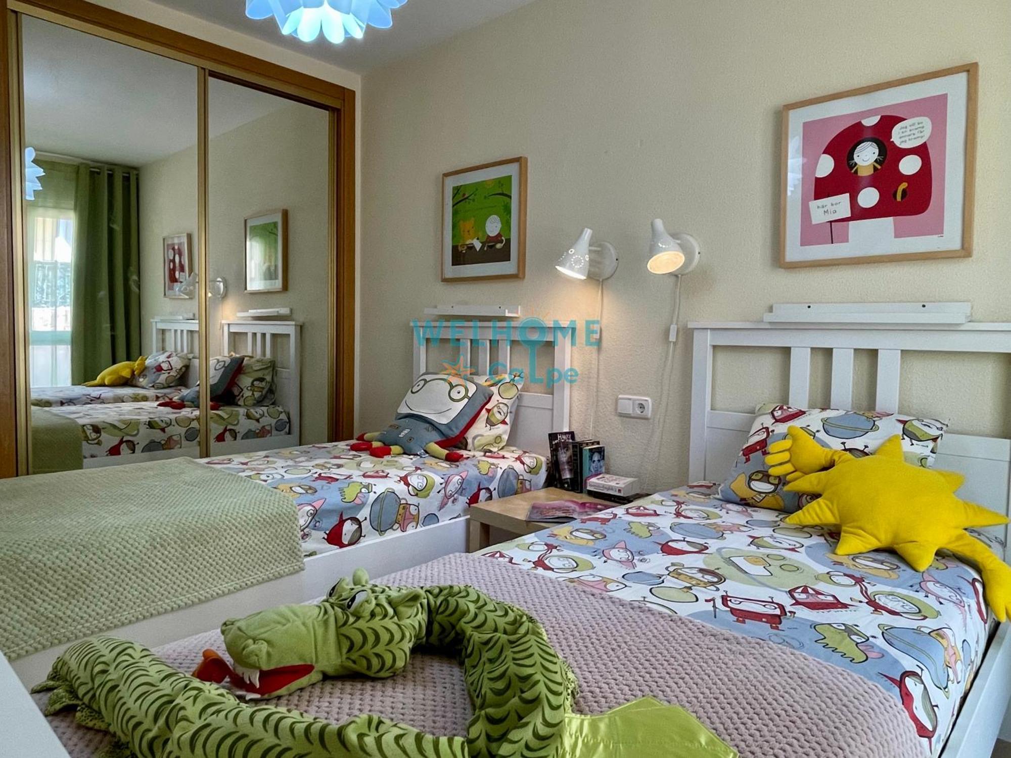 Manzana Bonito Y Comodo Apartamento Con Piscina Калпе Екстериор снимка