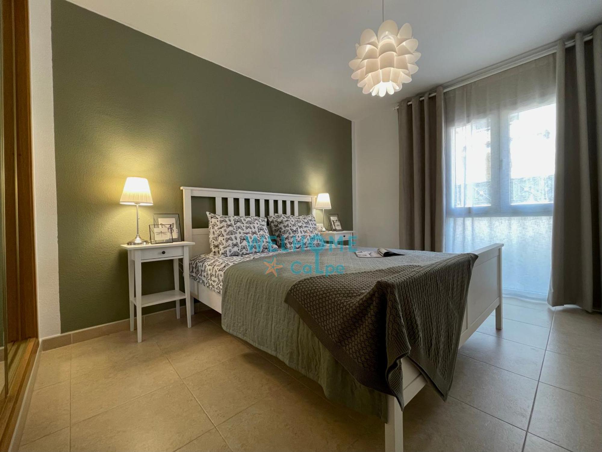Manzana Bonito Y Comodo Apartamento Con Piscina Калпе Екстериор снимка