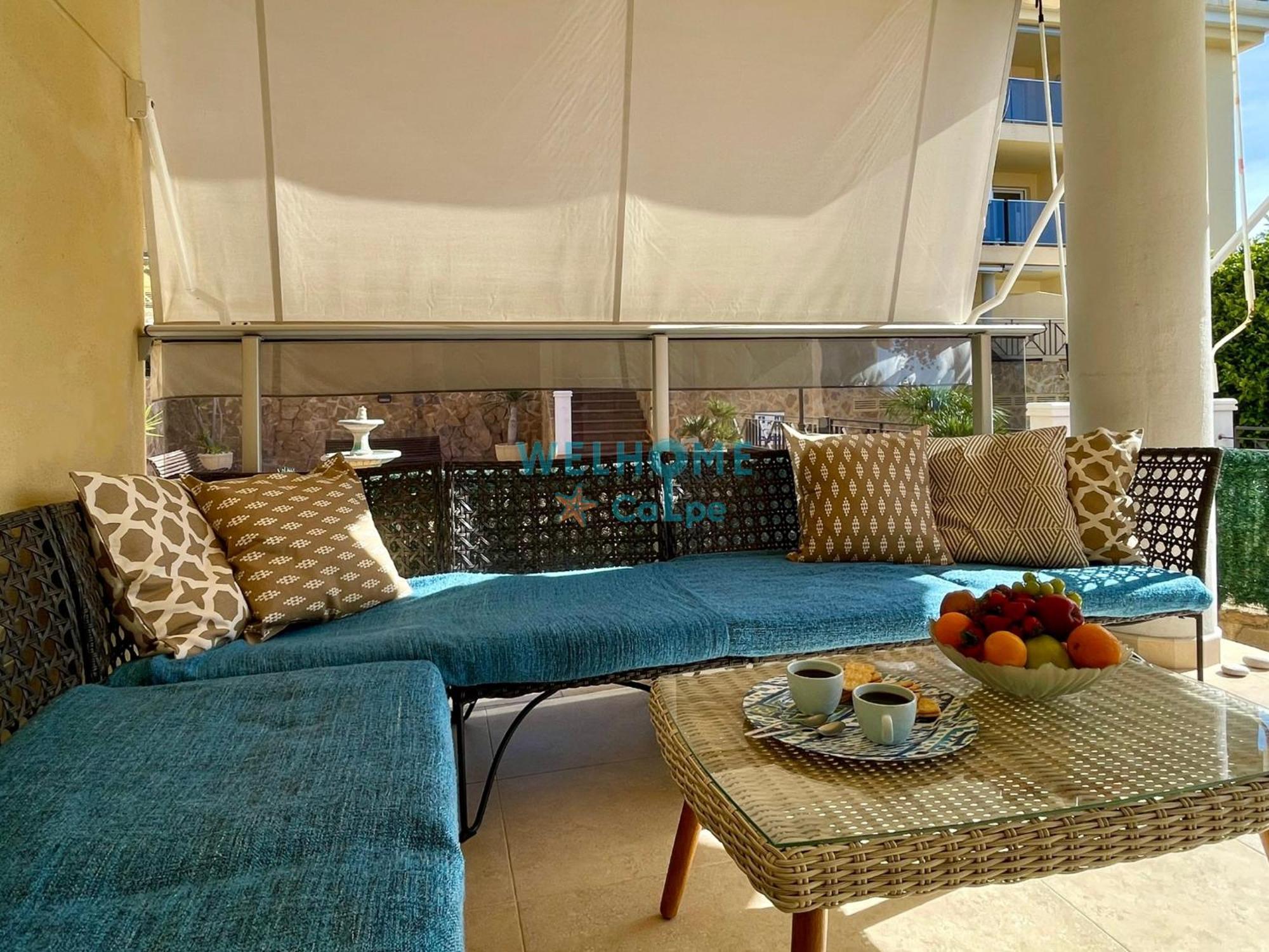 Manzana Bonito Y Comodo Apartamento Con Piscina Калпе Екстериор снимка
