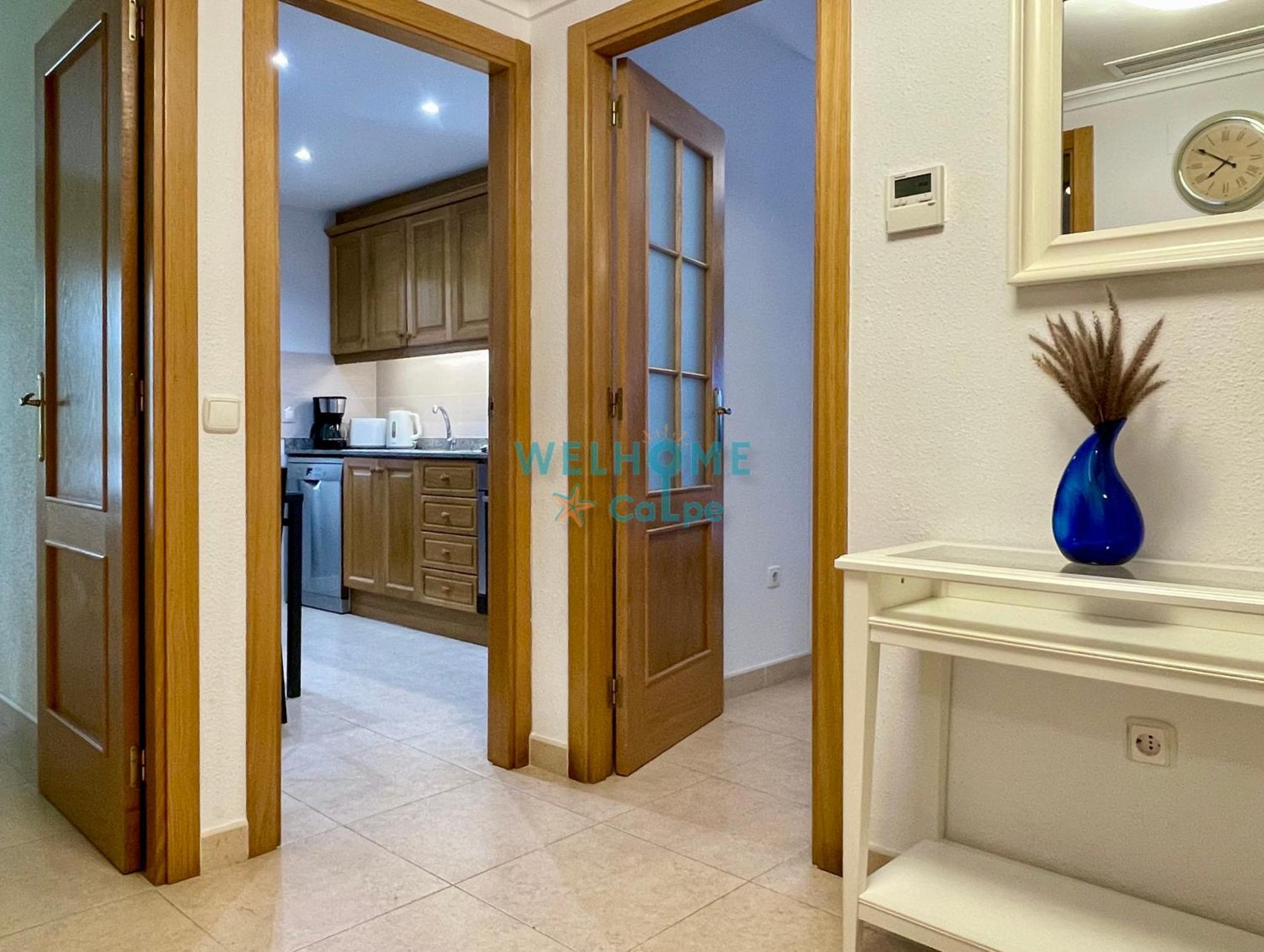 Manzana Bonito Y Comodo Apartamento Con Piscina Калпе Екстериор снимка